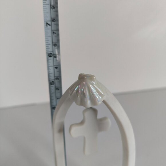 Precious Moments Child of God Bisque Porcelain 113021 Baptism Gift Figurine Girl - Picture 11 of 12